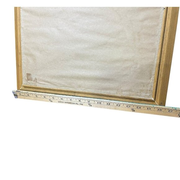 Fern Beckham Compassionate Christ Vintage Framed Print Religious Art 19x15 - Picture 5 of 6